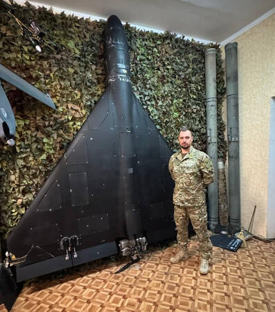 the real size of the russian-iranian Shahed drones
